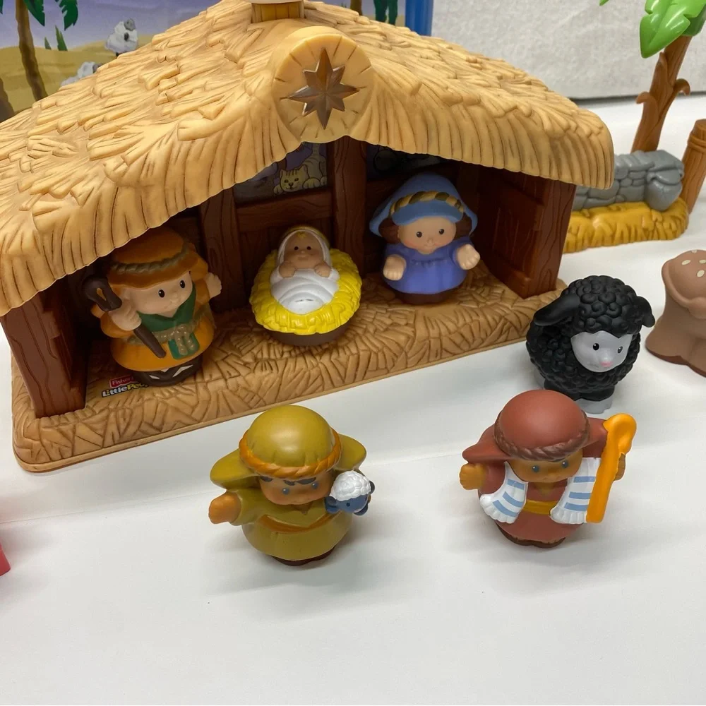 Fisher-Price Little People Nativity Set 2008 N6010 Missing Cat all other Great